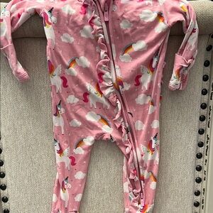 Little Bum Bums Pink Unicorn Kids One Piece Newborn
